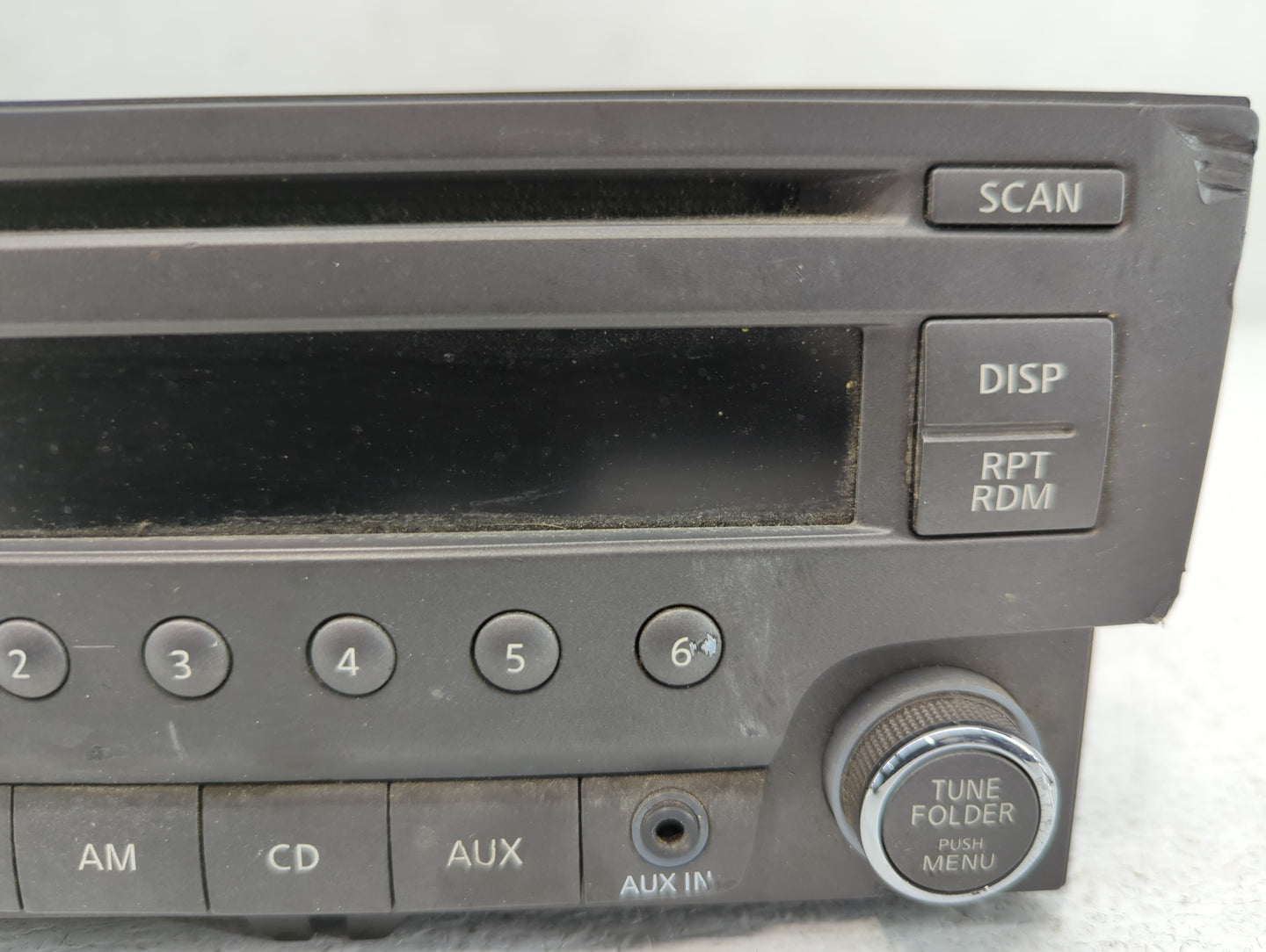 2013-2014 Nissan Sentra Radio AM FM Cd Player Receiver Replacement P/N:28185 3RA2A Fits Fits 2013 2014 OEM Used Auto Parts -