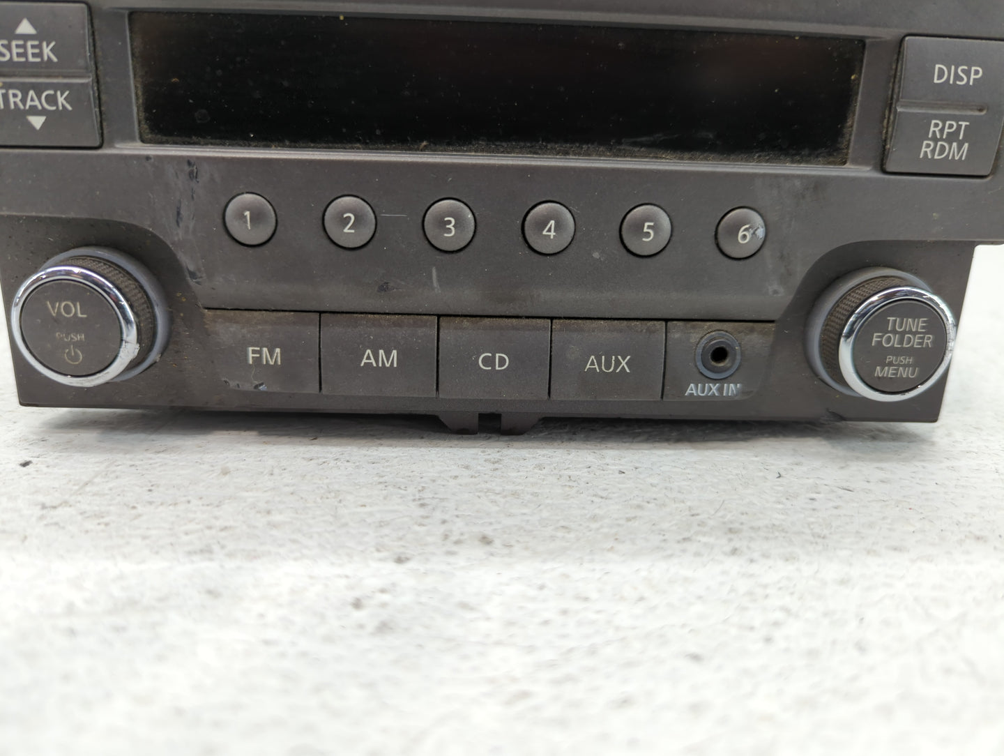 2013-2014 Nissan Sentra Radio AM FM Cd Player Receiver Replacement P/N:28185 3RA2A Fits Fits 2013 2014 OEM Used Auto Parts -