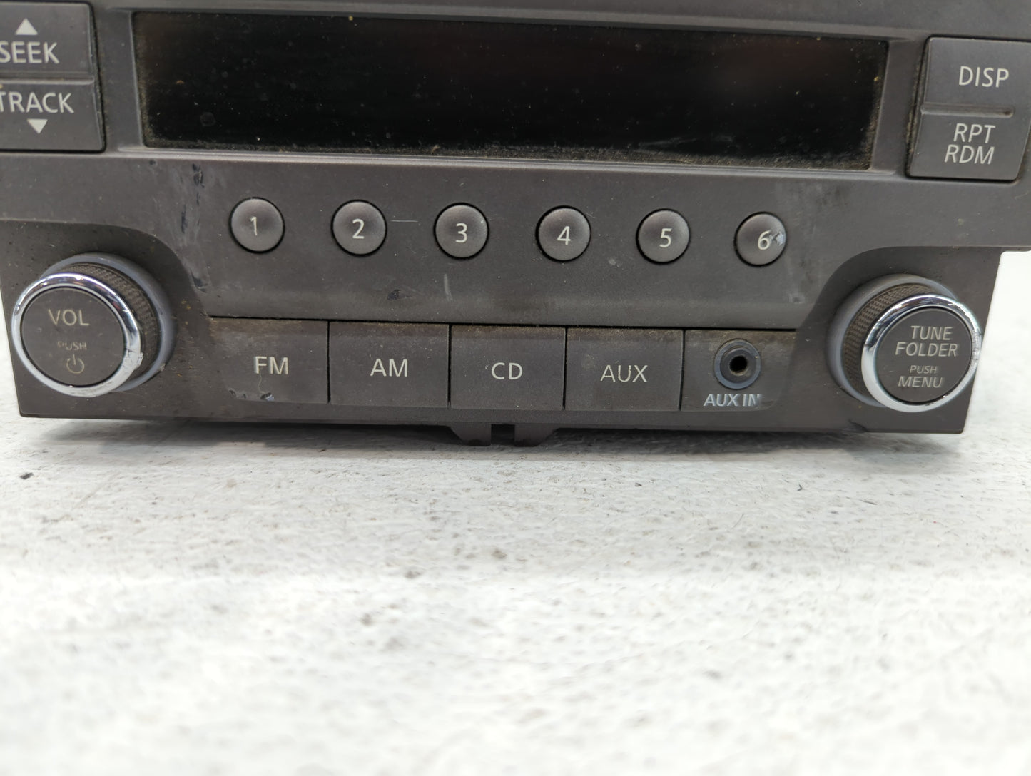 2013-2014 Nissan Sentra Radio AM FM Cd Player Receiver Replacement P/N:28185 3RA2A Fits Fits 2013 2014 OEM Used Auto Parts -
