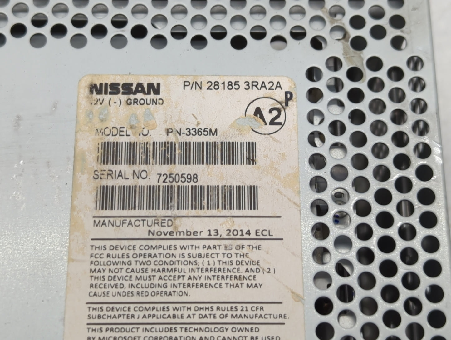 2013-2014 Nissan Sentra Undefined - Oemusedautoparts1.com
