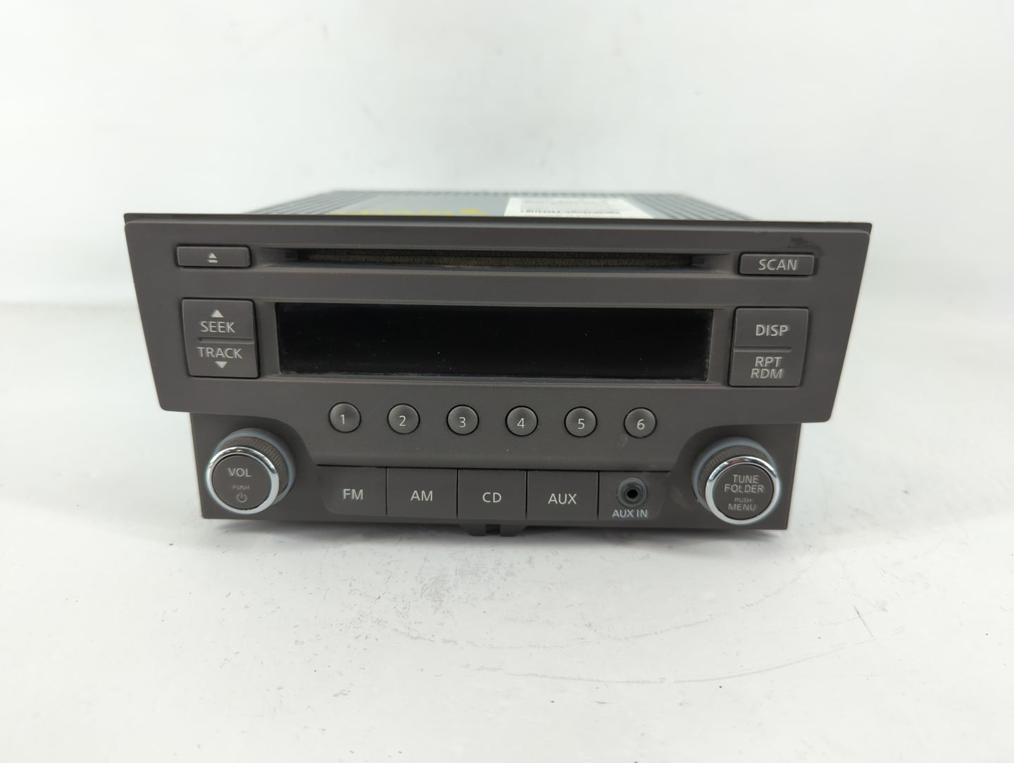 2013-2014 Nissan Sentra Radio AM FM Cd Player Receiver Replacement P/N:28185 3RA2A Fits Fits 2013 2014 OEM Used Auto Parts -