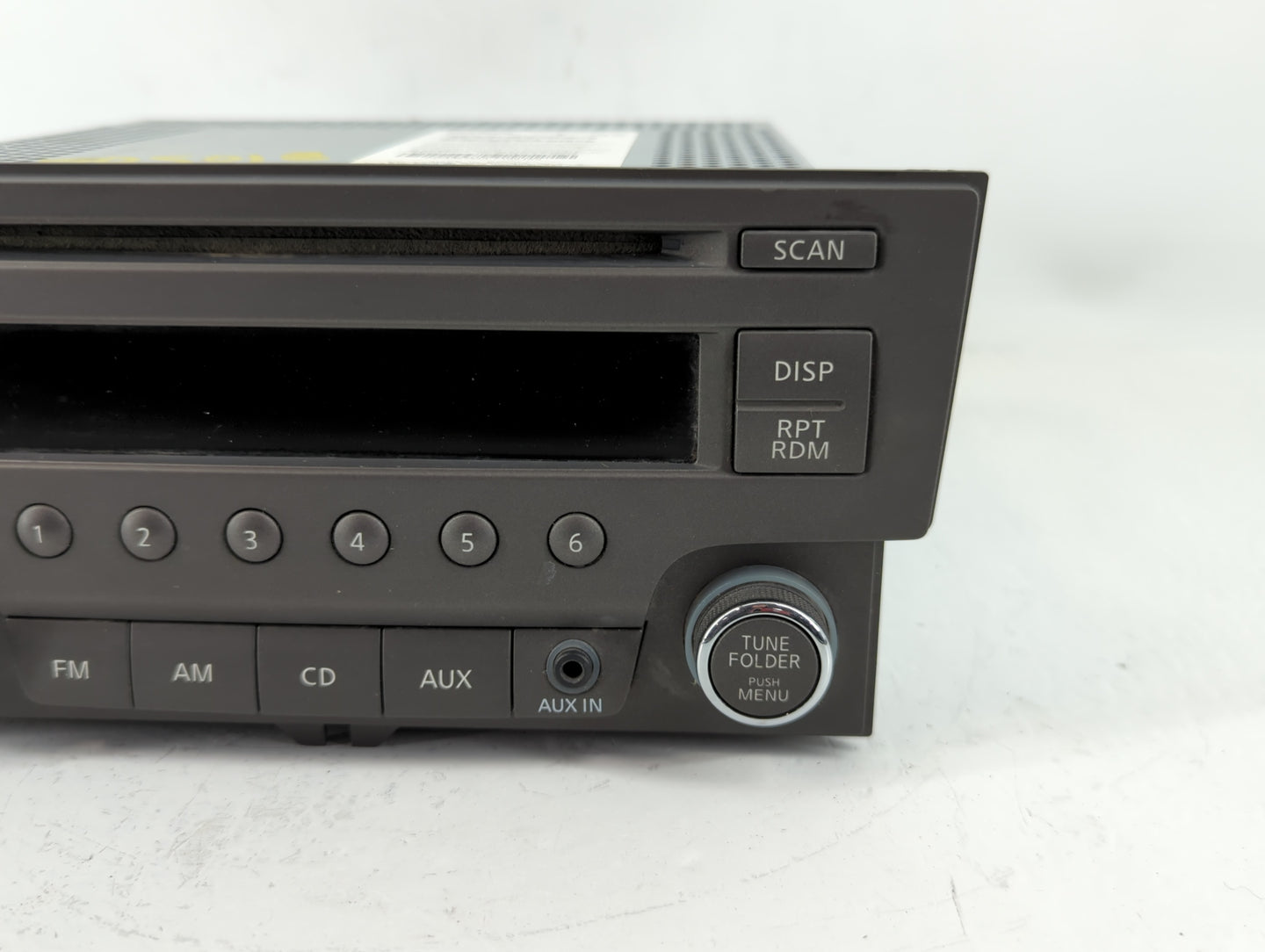 2013-2014 Nissan Sentra Radio AM FM Cd Player Receiver Replacement P/N:28185 3RA2A Fits Fits 2013 2014 OEM Used Auto Parts -