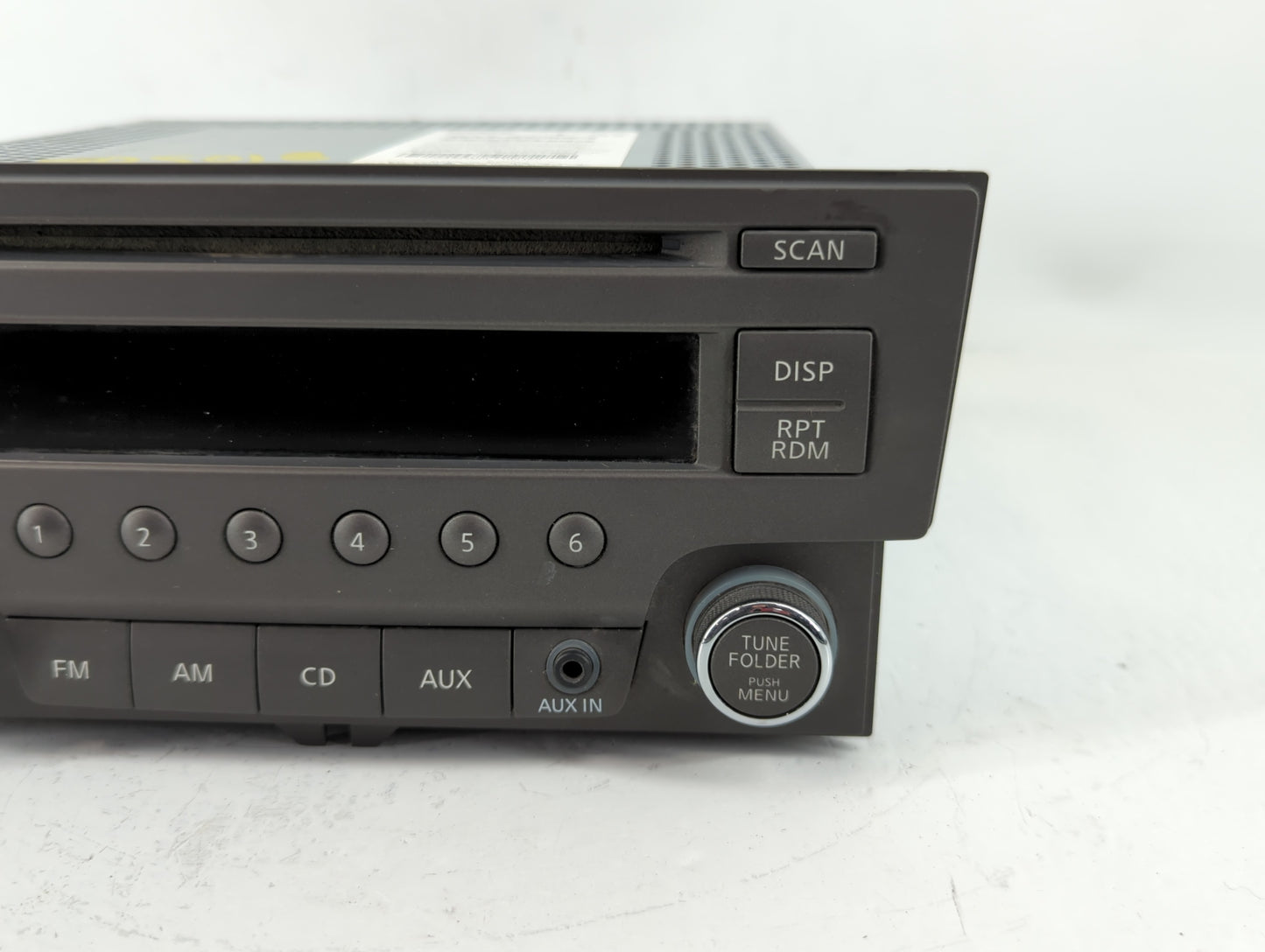 2013-2014 Nissan Sentra Radio AM FM Cd Player Receiver Replacement P/N:28185 3RA2A Fits Fits 2013 2014 OEM Used Auto Parts -