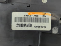 2014-2015 Nissan Sentra Instrument Cluster Speedometer Gauges P/N:248109AM0D CKMX-AGS Fits Fits 2014 2015 OEM Used Auto Part