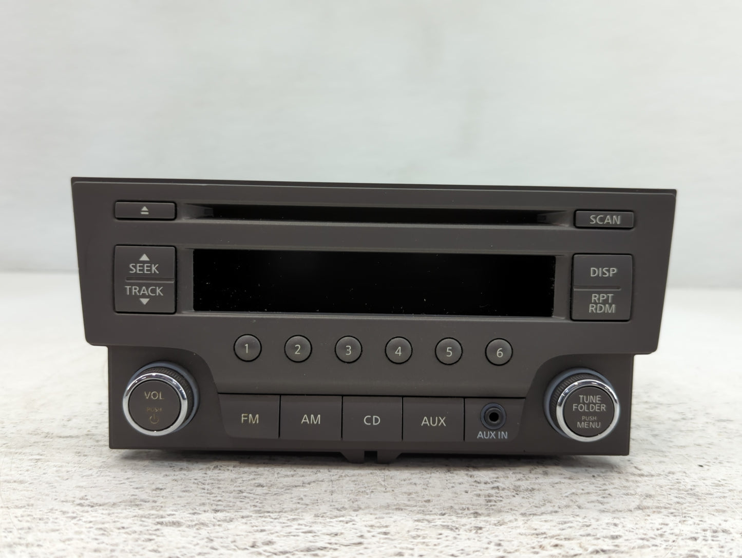 2013-2014 Nissan Sentra Radio AM FM Cd Player Receiver Replacement P/N:281853ra2a Fits Fits 2013 2014 OEM Used Auto Parts - 