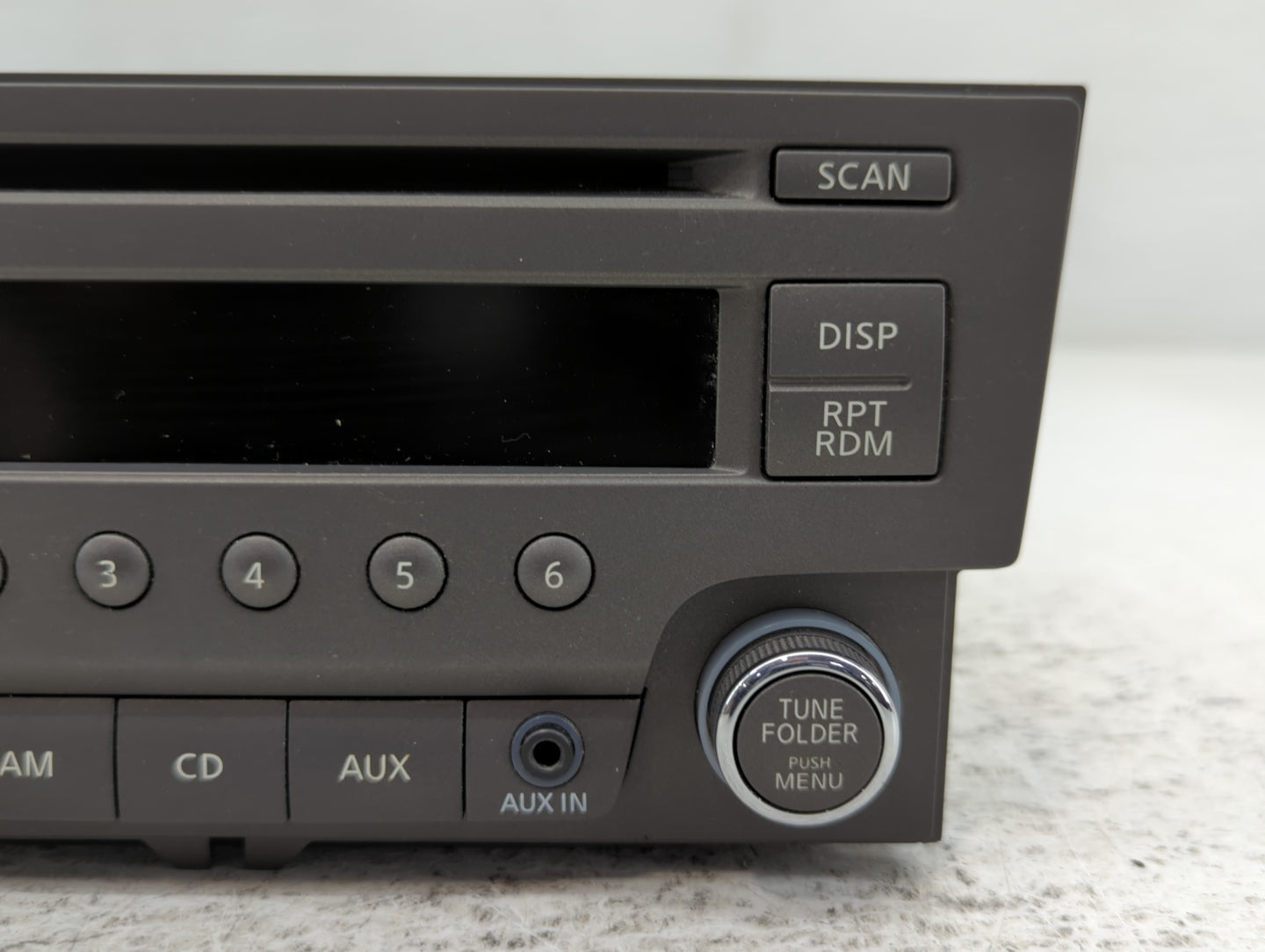 2013-2014 Nissan Sentra Radio AM FM Cd Player Receiver Replacement P/N:281853ra2a Fits Fits 2013 2014 OEM Used Auto Parts - 