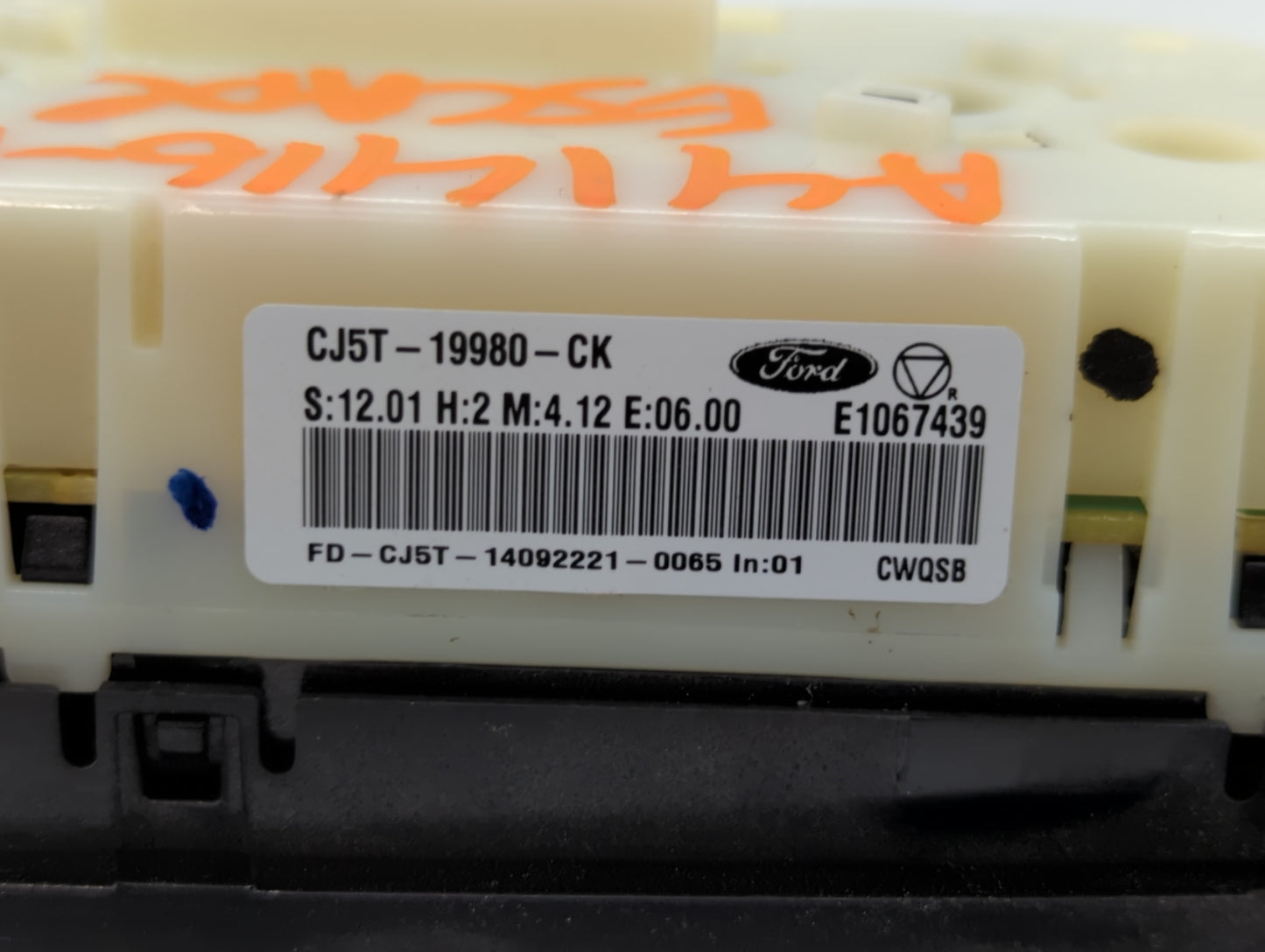 2013-2014 Nissan Sentra Climate Control Module Temperature AC/Heater Replacement P/N:CJ5T-19980-CK Fits Fits 2013 2014 OEM U