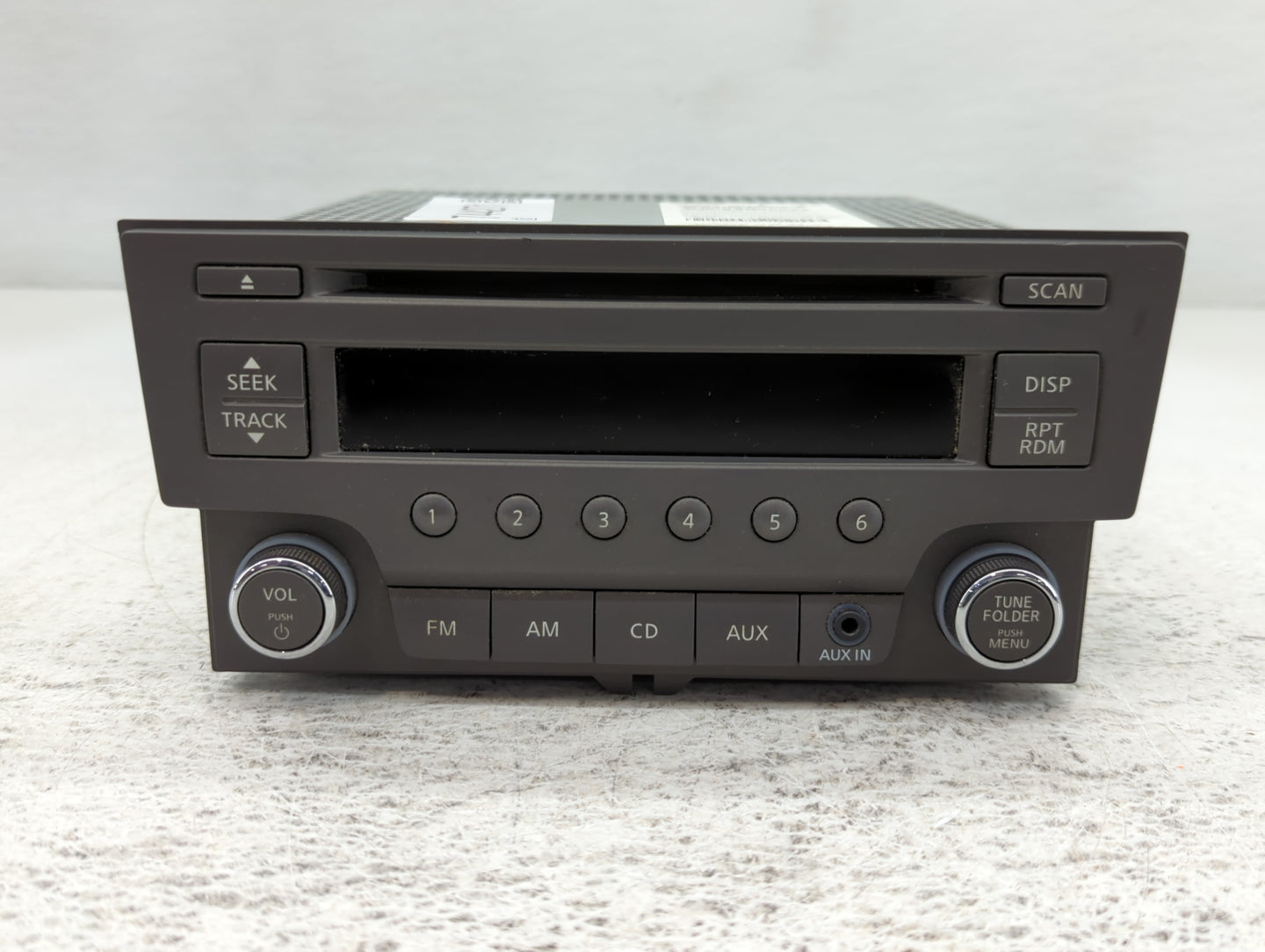 2013-2014 Nissan Sentra Am Fm Cd Player Radio Receiver - Oemusedautoparts1.com