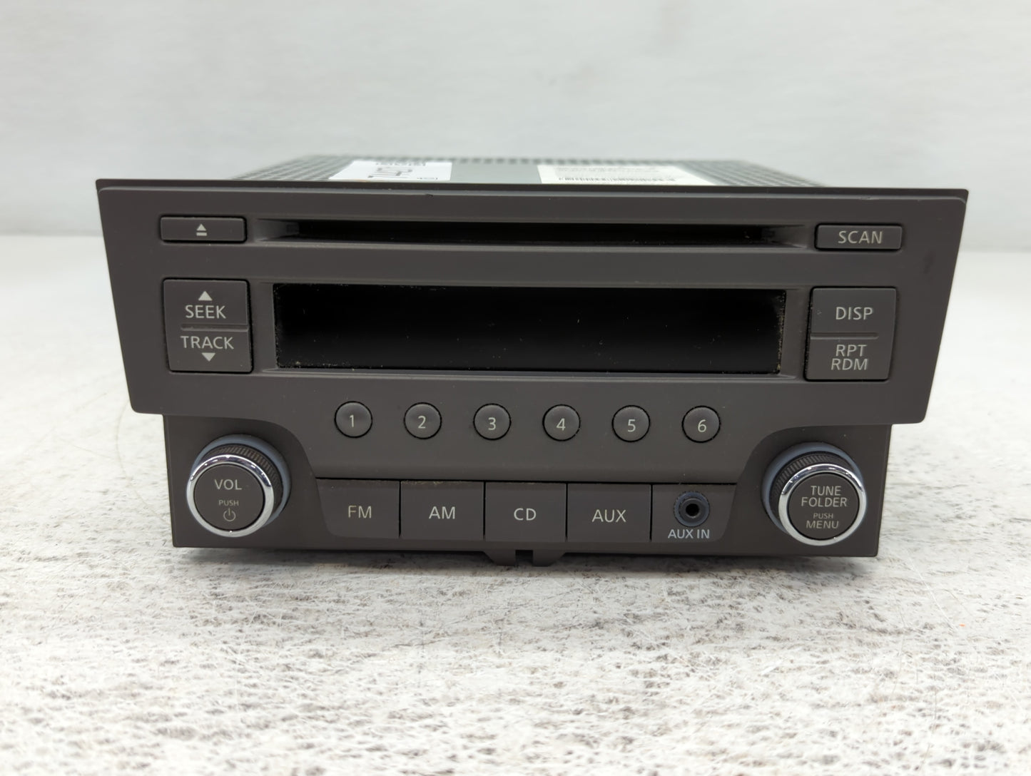 2013-2014 Nissan Sentra Am Fm Cd Player Radio Receiver - Oemusedautoparts1.com
