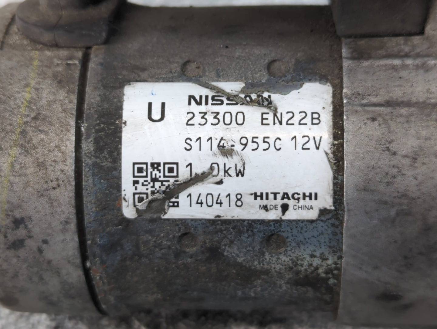 2013-2019 Nissan Sentra Car Starter Motor Solenoid OEM P/N:23300EN22B Fits Fits 2013 2014 2015 2016 2017 2018 2019 2020 OEM 