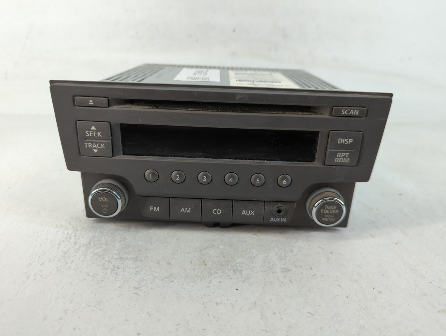 2013-2014 Nissan Sentra Am Fm Cd Player Radio Receiver - Oemusedautoparts1.com