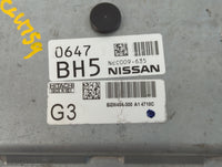 2013-2015 Nissan Sentra PCM Engine Control Computer ECU ECM PCU OEM P/N:0647 BH5 NEC009-635 Fits Fits 2013 2014 2015 OEM Use