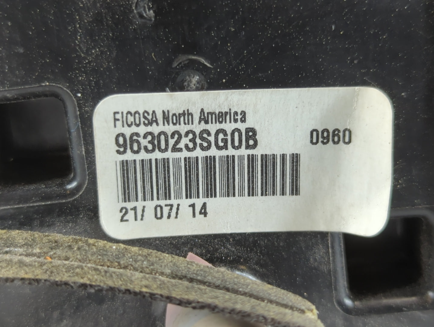 2013-2015 Nissan Sentra Driver Side View Mirror - Left Door Mirror OEM Used - Oemusedautoparts1.com