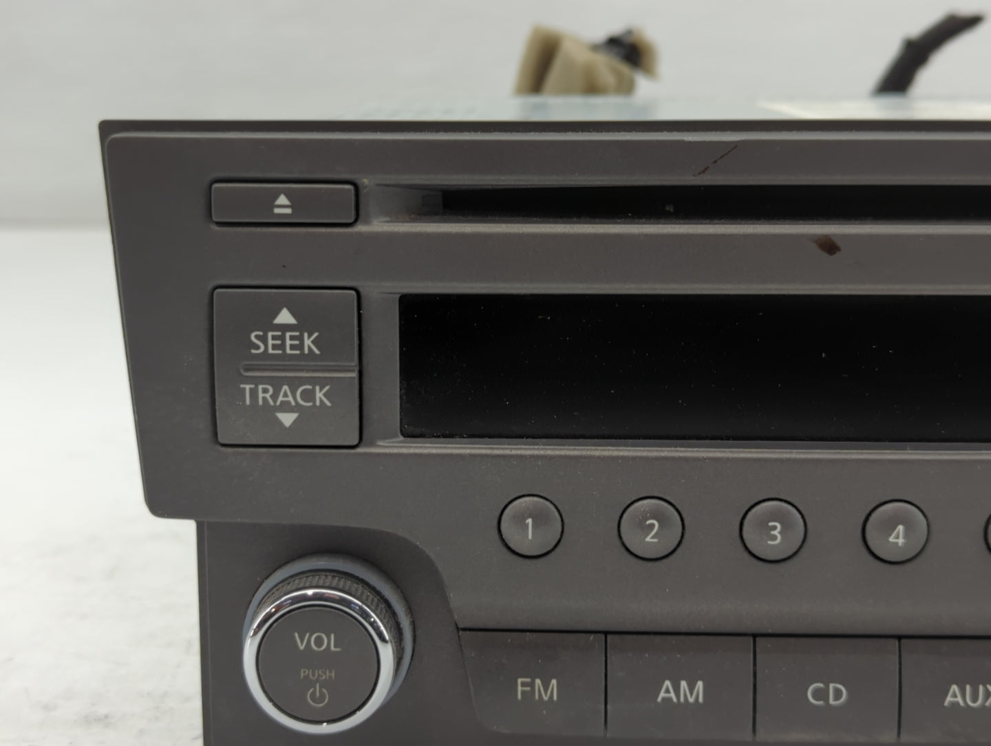 2013-2014 Nissan Sentra Radio AM FM Cd Player Receiver Replacement P/N:28185 3RA2A Fits Fits 2013 2014 OEM Used Auto Parts -