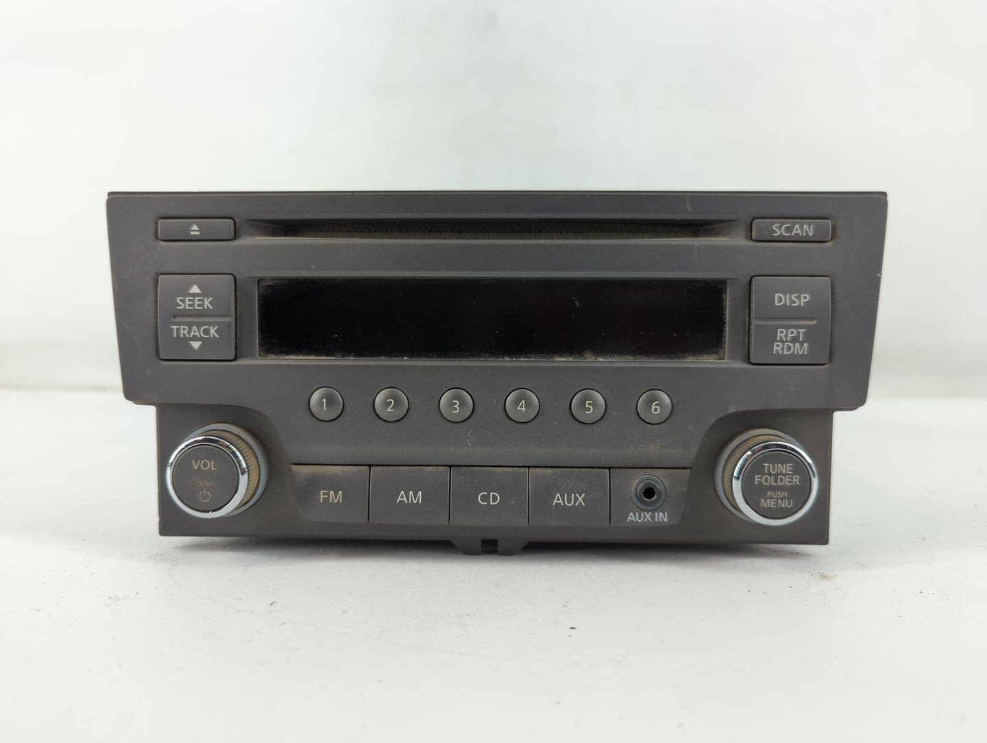 2013-2014 Nissan Sentra Radio AM FM Cd Player Receiver Replacement P/N:28185 3RA2A Fits Fits 2013 2014 OEM Used Auto Parts -