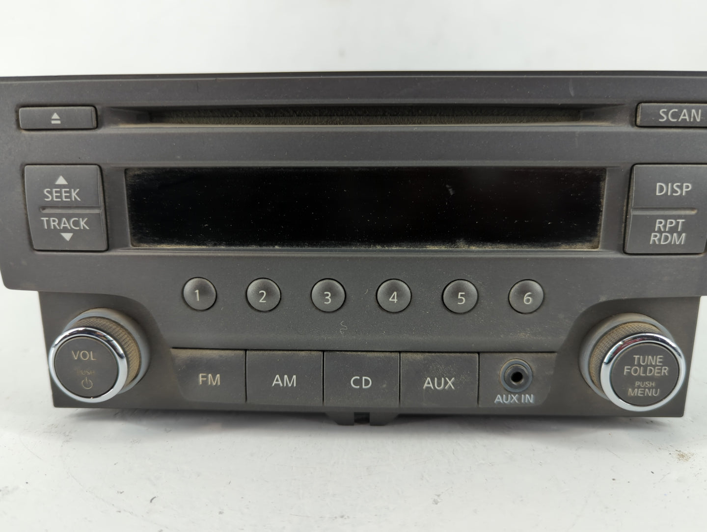 2013-2014 Nissan Sentra Radio AM FM Cd Player Receiver Replacement P/N:28185 3RA2A Fits Fits 2013 2014 OEM Used Auto Parts -