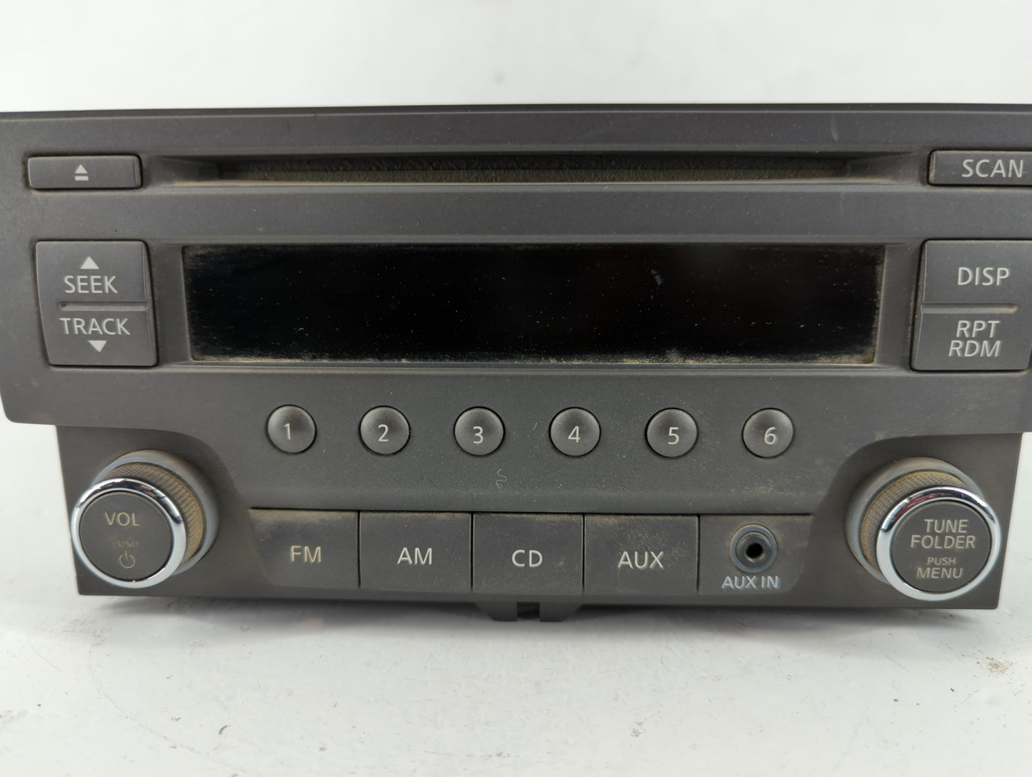 2013-2014 Nissan Sentra Radio AM FM Cd Player Receiver Replacement P/N:28185 3RA2A Fits Fits 2013 2014 OEM Used Auto Parts -