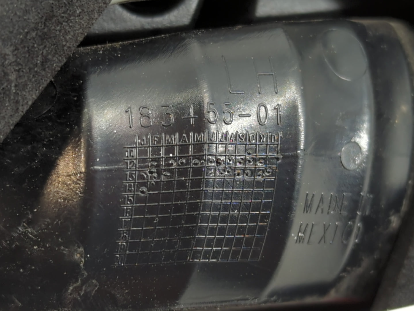 2013-2015 Nissan Sentra Tail Light Assembly Driver Left OEM P/N:183455-01 Fits Fits 2013 2014 2015 OEM Used Auto Parts - Oem