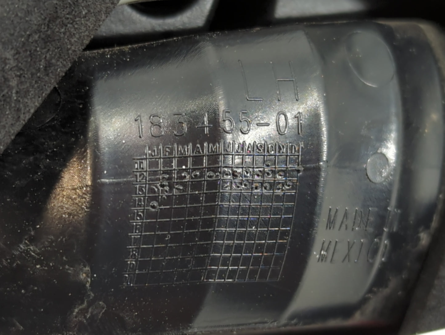 2013-2015 Nissan Sentra Tail Light Assembly Driver Left OEM P/N:183455-01 Fits Fits 2013 2014 2015 OEM Used Auto Parts - Oem