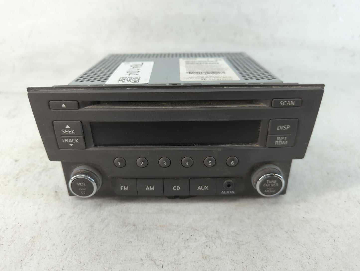 2013-2014 Nissan Sentra Radio AM FM Cd Player Receiver Replacement P/N:28185 3RA2A Fits Fits 2013 2014 OEM Used Auto Parts -