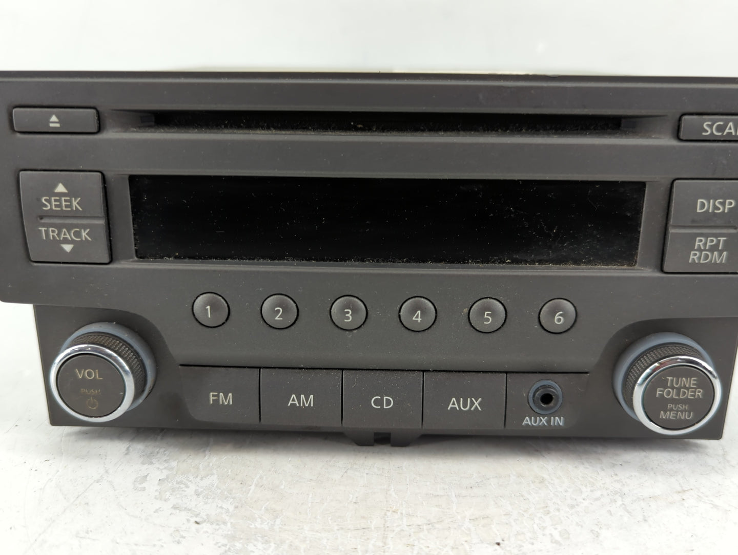 2013-2014 Nissan Sentra Radio AM FM Cd Player Receiver Replacement P/N:28185 3RA2A Fits Fits 2013 2014 OEM Used Auto Parts -