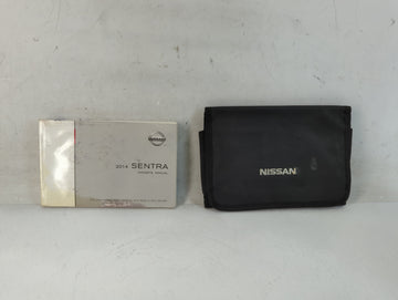 2014 Nissan Sentra Owners Manual Book Guide P/N:OM14E 0B17U0 OEM Used Auto Parts - Oemusedautoparts1.com