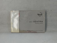 2014 Nissan Sentra Owners Manual Book Guide P/N:OM14E 0B17U0 OEM Used Auto Parts - Oemusedautoparts1.com
