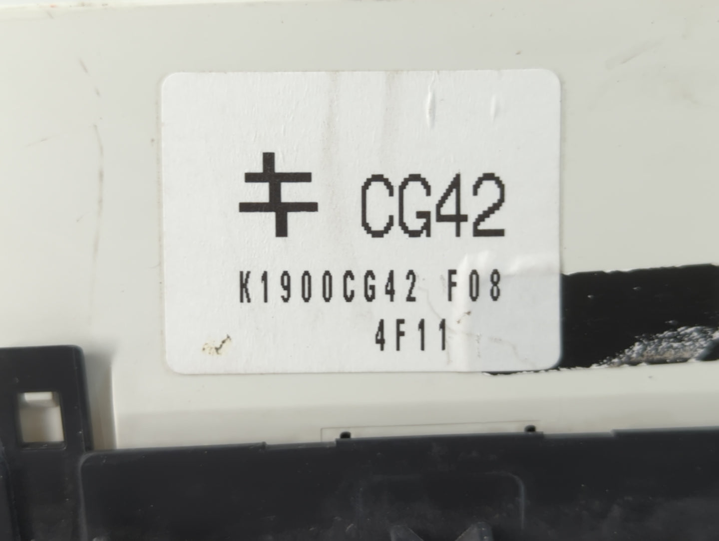 2013-2014 Nissan Sentra Climate Control Module Temperature AC/Heater Replacement P/N:K1900CG42 Fits Fits 2013 2014 OEM Used 