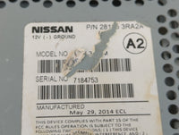2013-2014 Nissan Sentra Radio AM FM Cd Player Receiver Replacement P/N:28185 3RA2A Fits Fits 2013 2014 OEM Used Auto Parts -