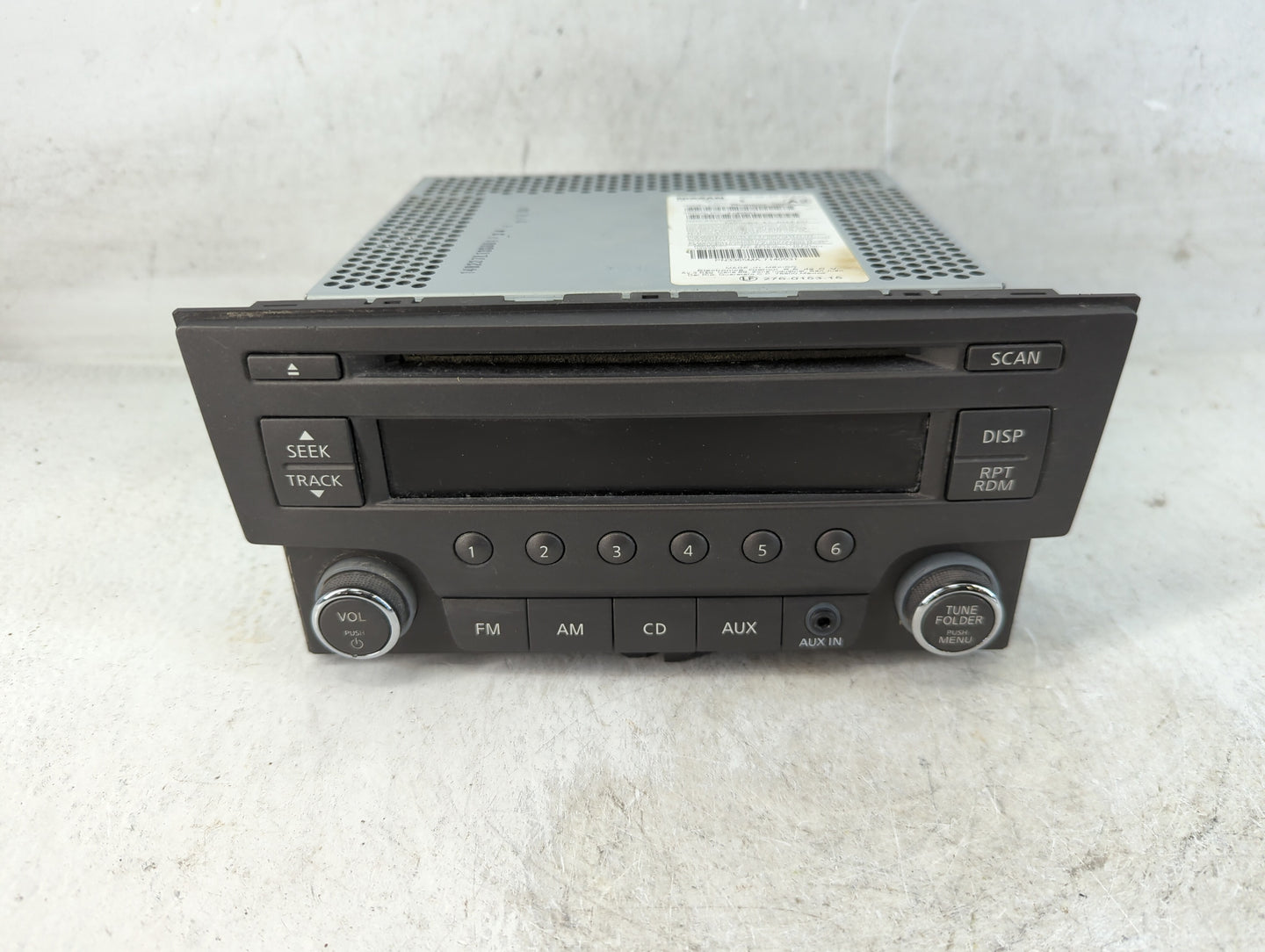 2013-2014 Nissan Sentra Radio AM FM Cd Player Receiver Replacement P/N:28185 3RA2A Fits Fits 2013 2014 OEM Used Auto Parts -