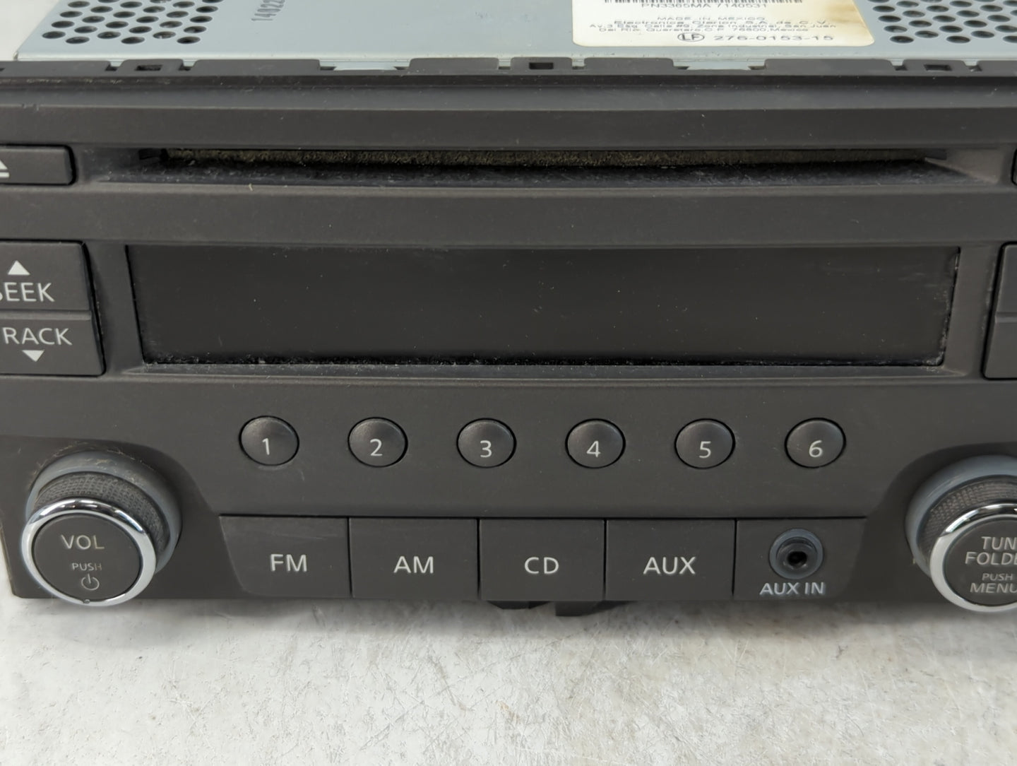 2013-2014 Nissan Sentra Radio AM FM Cd Player Receiver Replacement P/N:28185 3RA2A Fits Fits 2013 2014 OEM Used Auto Parts -