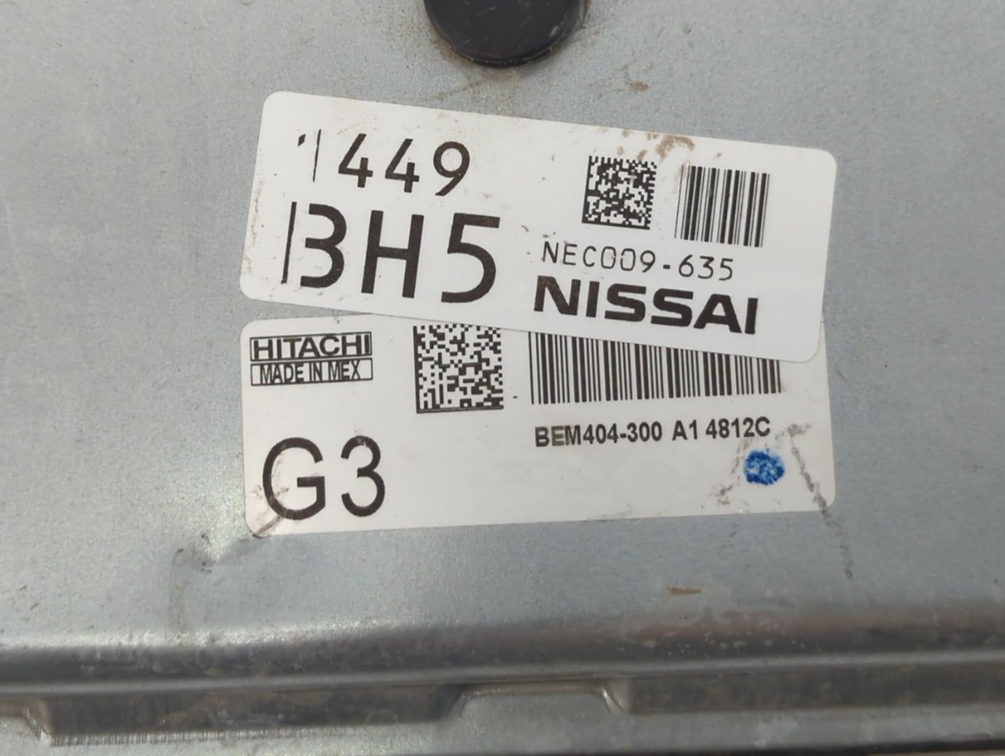 2013-2015 Nissan Sentra PCM Engine Control Computer ECU ECM PCU OEM P/N:NEC009-635 Fits Fits 2013 2014 2015 OEM Used Auto Pa
