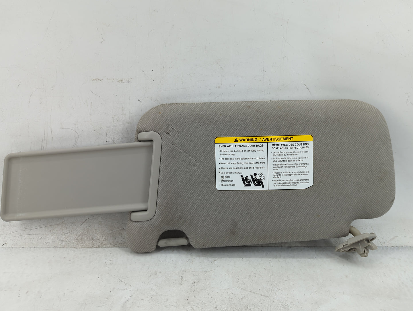 2013-2019 Nissan Sentra Sun Visor Shade Replacement Passenger Right Mirror Fits Fits 2012 2013 2014 2015 2016 2017 2018 2019