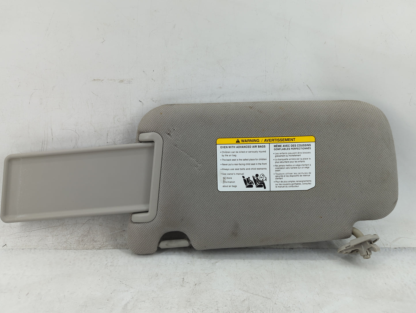 2013-2019 Nissan Sentra Sun Visor Shade Replacement Passenger Right Mirror Fits Fits 2012 2013 2014 2015 2016 2017 2018 2019