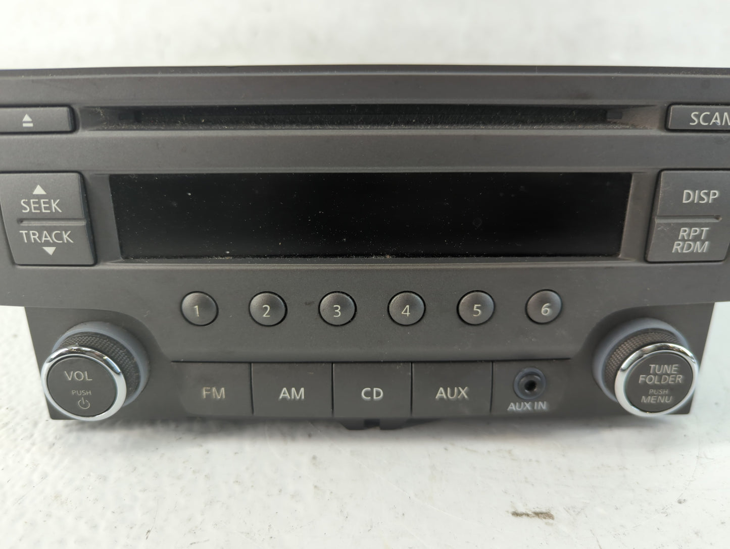 2013-2014 Nissan Sentra Radio AM FM Cd Player Receiver Replacement P/N:28185 3RA2A Fits Fits 2013 2014 OEM Used Auto Parts -