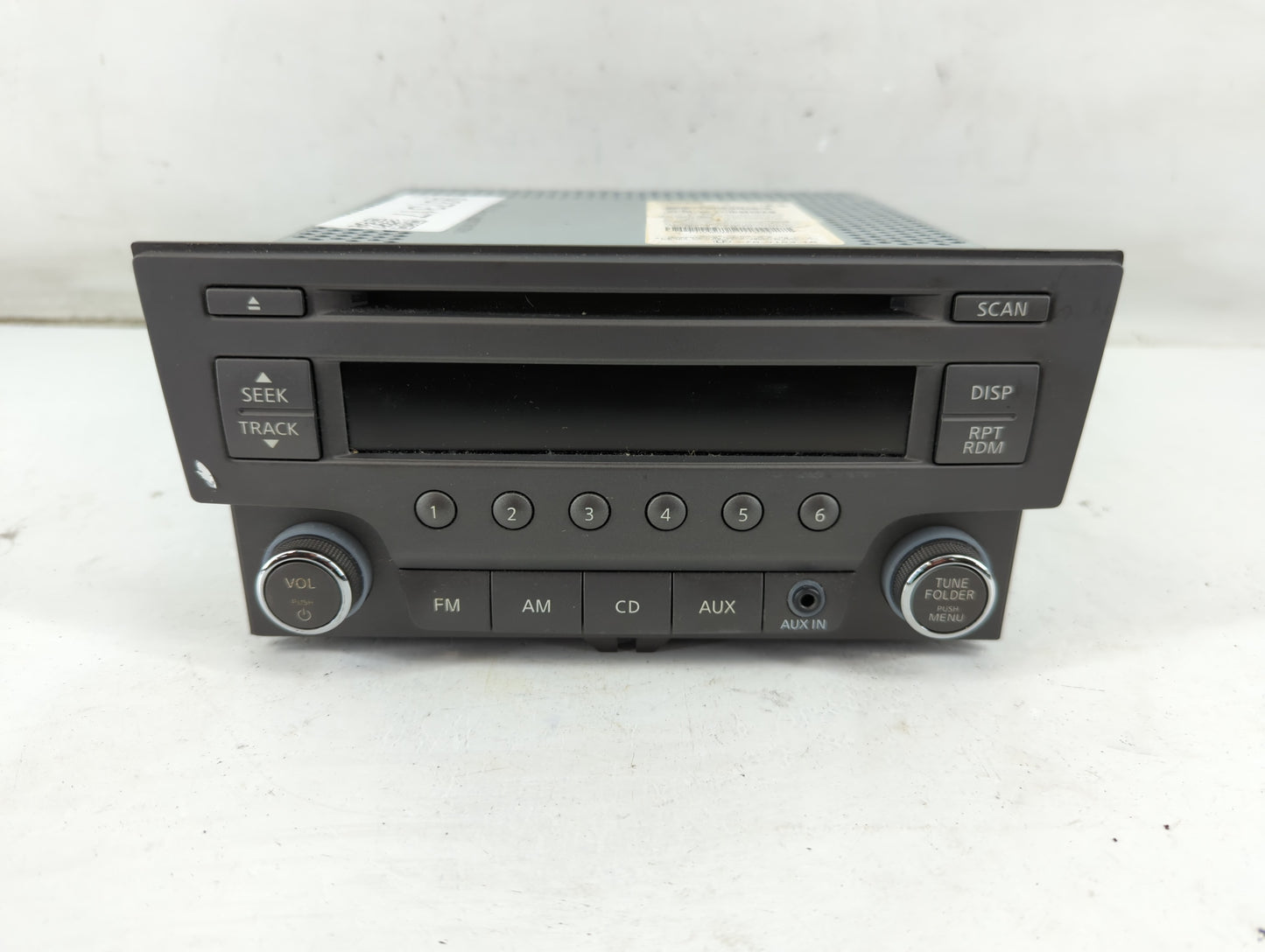 2013-2014 Nissan Sentra Radio AM FM Cd Player Receiver Replacement P/N:28185 3RA2A Fits Fits 2013 2014 OEM Used Auto Parts -
