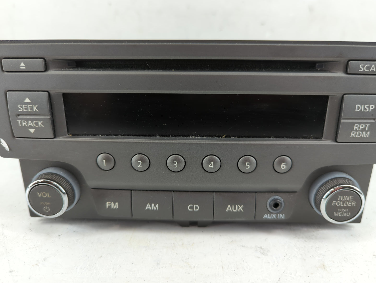 2013-2014 Nissan Sentra Radio AM FM Cd Player Receiver Replacement P/N:28185 3RA2A Fits Fits 2013 2014 OEM Used Auto Parts -