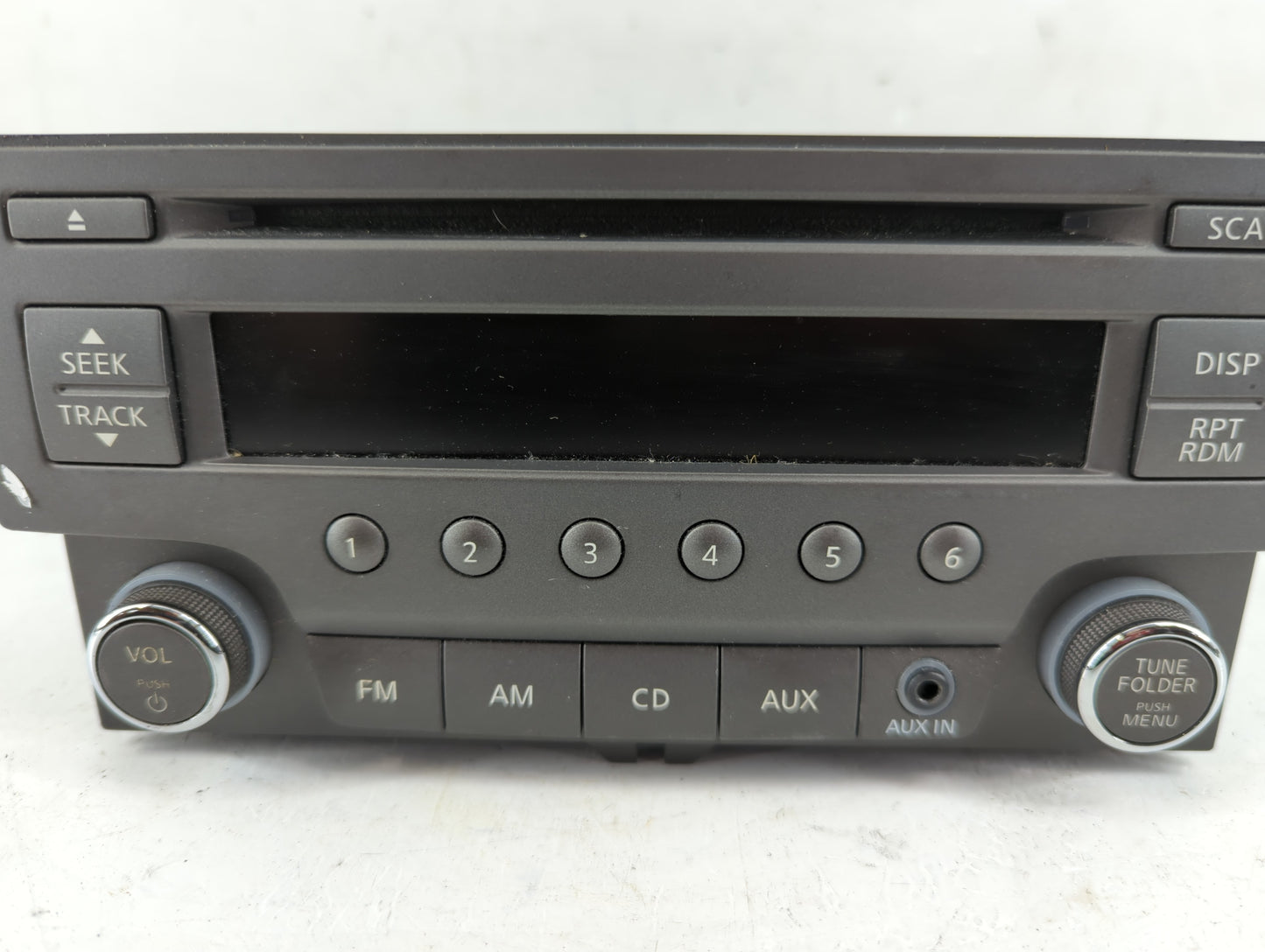 2013-2014 Nissan Sentra Radio AM FM Cd Player Receiver Replacement P/N:28185 3RA2A Fits Fits 2013 2014 OEM Used Auto Parts -