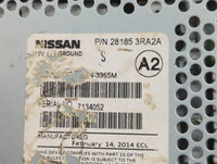 2013-2014 Nissan Sentra Radio AM FM Cd Player Receiver Replacement P/N:28185 3RA2A Fits Fits 2013 2014 OEM Used Auto Parts -