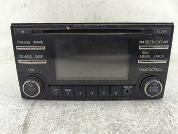 2013-2014 Nissan Titan Radio AM FM Cd Player Receiver Replacement P/N:28185 9FM2A CQ-FN92E14J Fits Fits 2013 2014 OEM Used Auto Parts