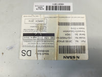 2013-2014 Nissan Titan Radio AM FM Cd Player Receiver Replacement P/N:28185 9FM2A CQ-FN92E14J Fits Fits 2013 2014 OEM Used A