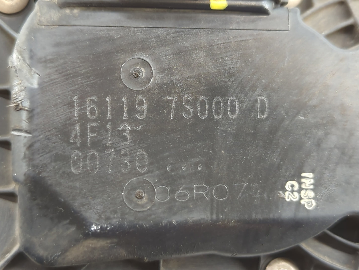 2013-2015 Nissan Titan Throttle Body P/N:16119 7S000 A 16119 7S000 C, 16119 7S000 D Fits Fits 2012 2013 2014 2015 2016 OEM U