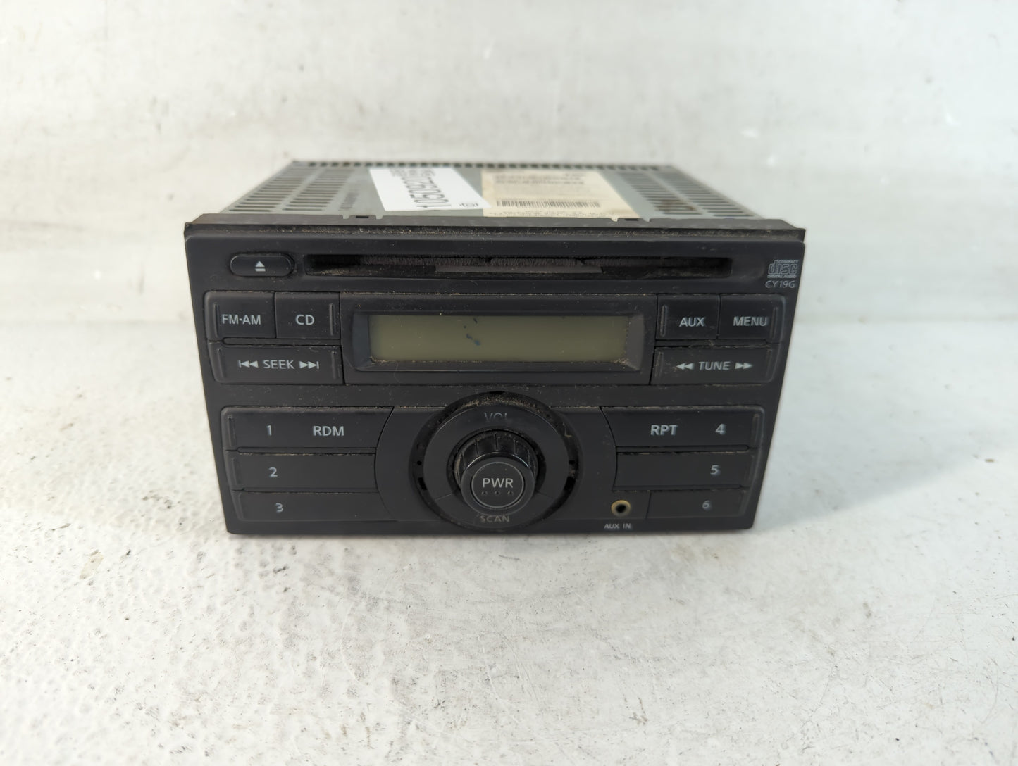 2014-2019 Nissan Versa Radio AM FM Cd Player Receiver Replacement P/N:28185 3VY0A Fits Fits 2014 2015 2016 2017 2018 2019 OE