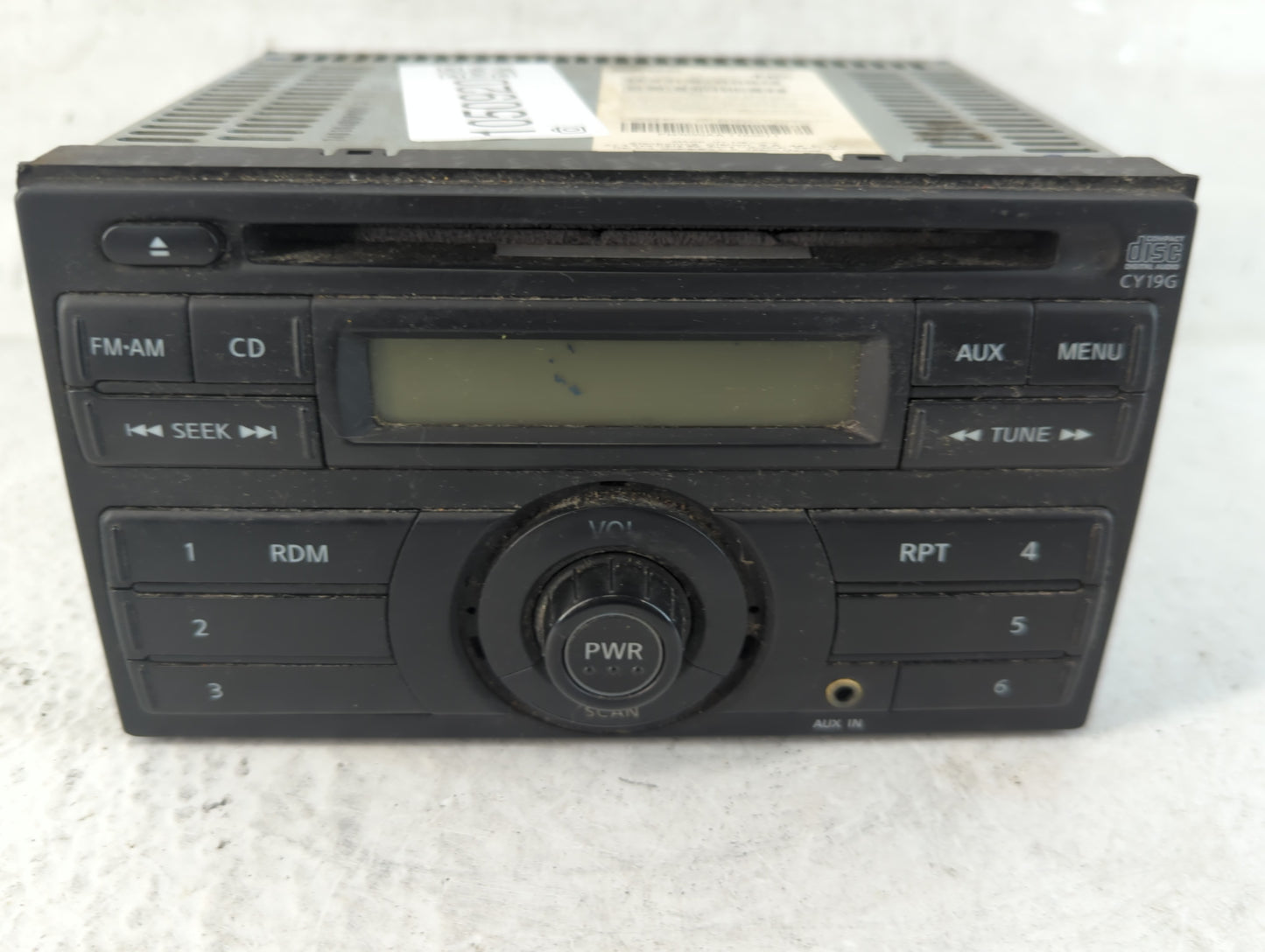 2014-2019 Nissan Versa Radio AM FM Cd Player Receiver Replacement P/N:28185 3VY0A Fits Fits 2014 2015 2016 2017 2018 2019 OE