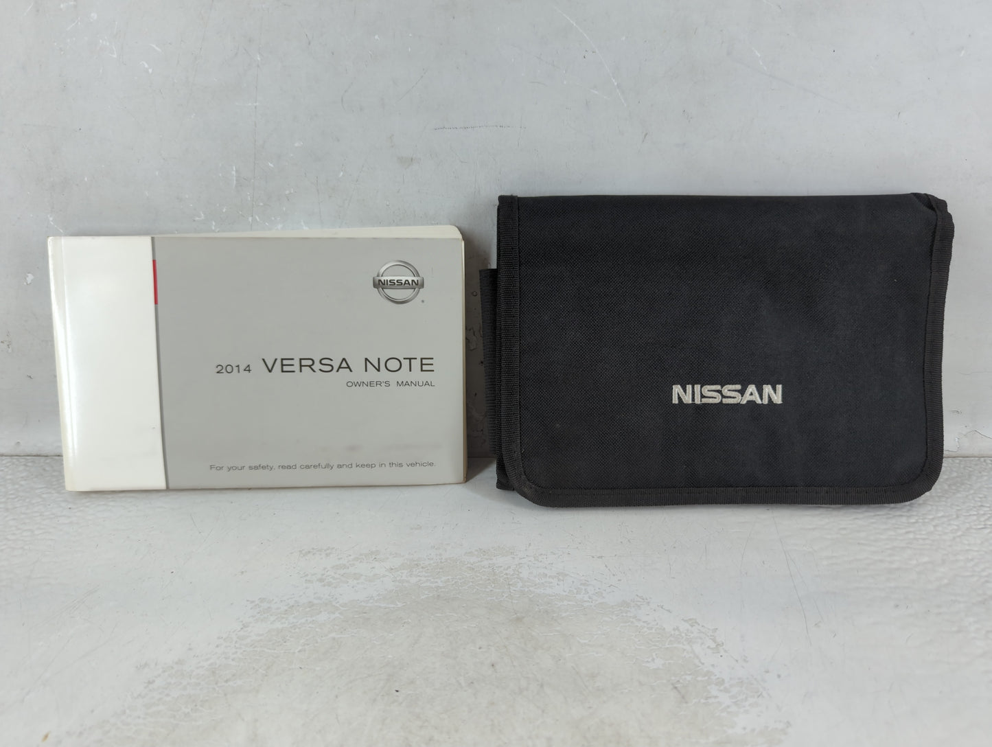 2014 Nissan Versa Owners Manual Book Guide P/N:OM14E 0E12U0 OEM Used Auto Parts - Oemusedautoparts1.com