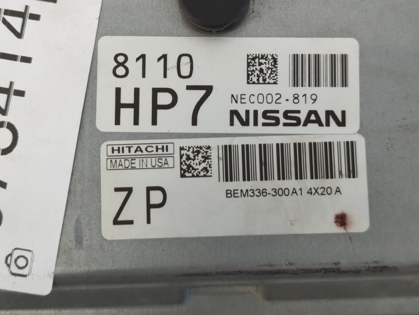 2014-2018 Nissan Versa PCM Engine Control Computer ECU ECM PCU OEM P/N:NEC002-819 Fits Fits 2014 2015 2016 2017 2018 OEM Use