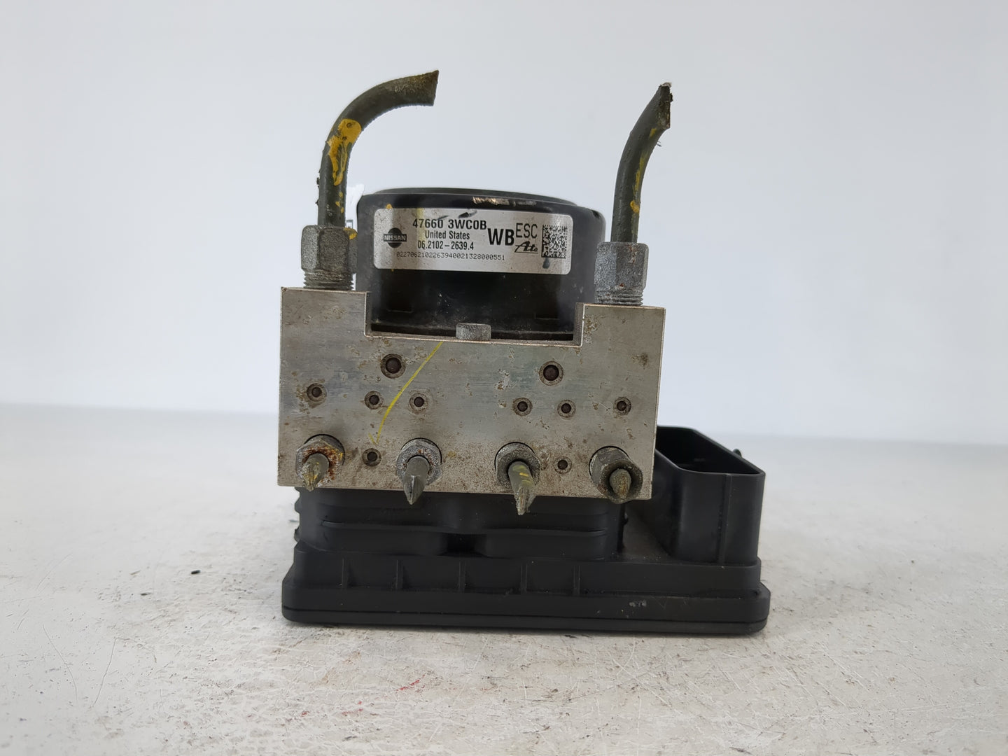 2014-2019 Nissan Versa ABS Pump Control Module Replacement P/N:47660 3WC0B Fits Fits 2014 2015 2016 2017 2018 2019 OEM Used 