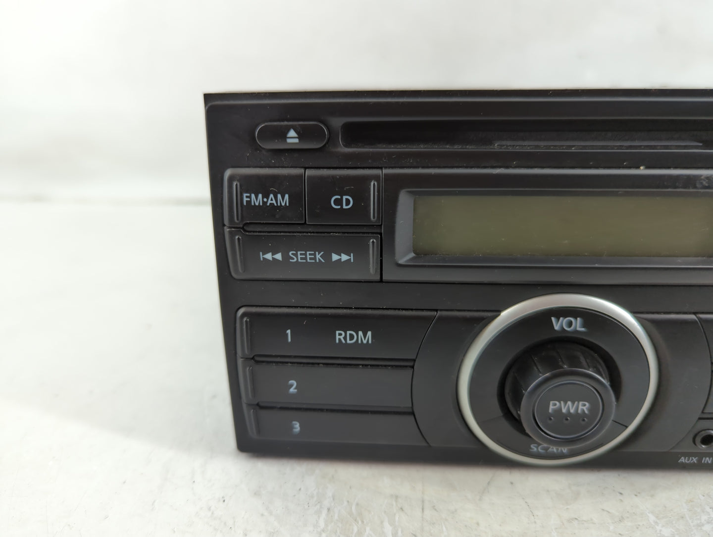 2012-2014 Nissan Versa Radio AM FM Cd Player Receiver Replacement P/N:28185 3AN0A Fits Fits 2012 2013 2014 OEM Used Auto Par