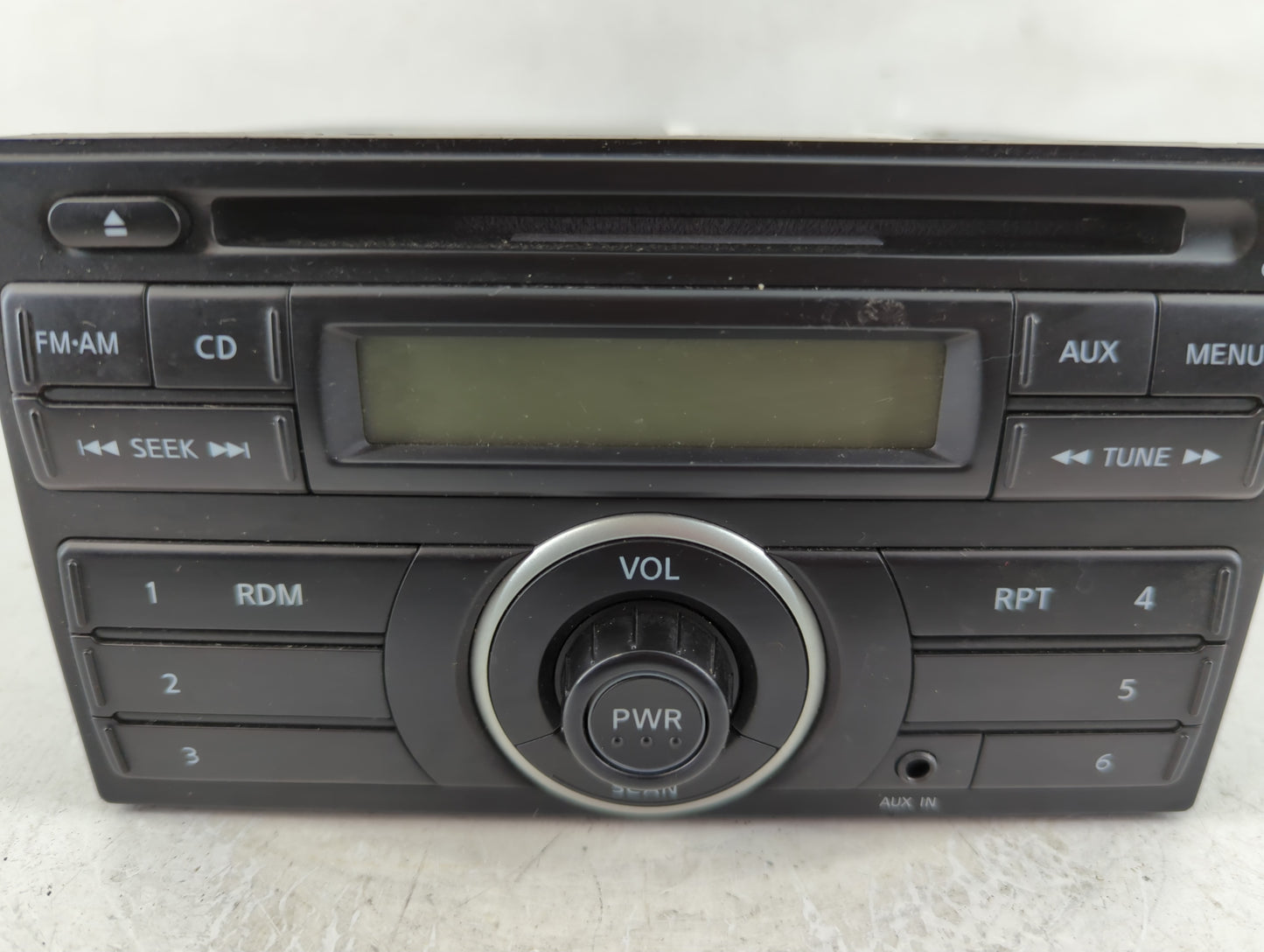 2012-2014 Nissan Versa Radio AM FM Cd Player Receiver Replacement P/N:28185 3AN0A Fits Fits 2012 2013 2014 OEM Used Auto Par