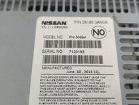 2012-2014 Nissan Versa Radio AM FM Cd Player Receiver Replacement P/N:28185 3AN0A Fits Fits 2012 2013 2014 OEM Used Auto Par